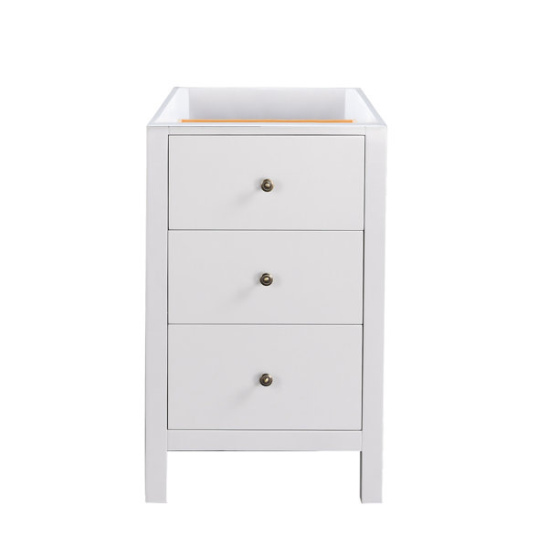 Hokku Designs Wini 20 Inch Side Bathroom Base Only with 3